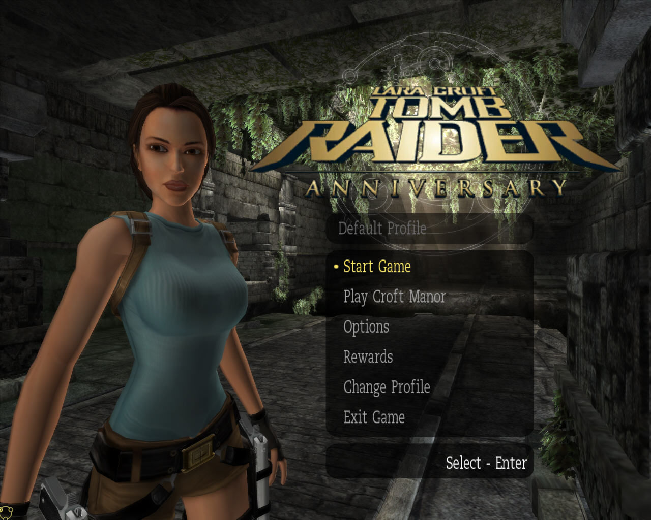 Lara Croft Tomb Raider Anniversary screenshot 3 for Playstation 2
